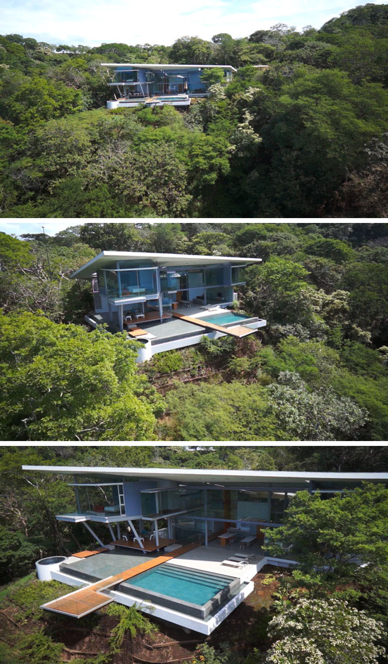 طراحی خانه مدرن در کاستاریکا