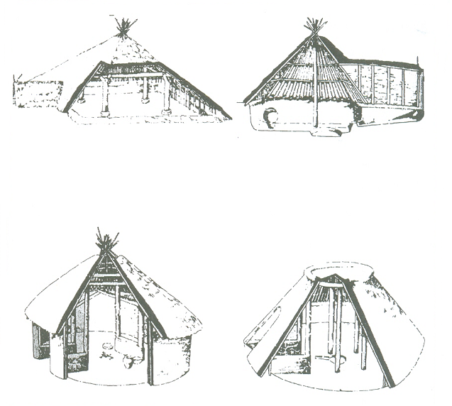 نمونه هایی از طراحی خانه های ابتدایی چینی