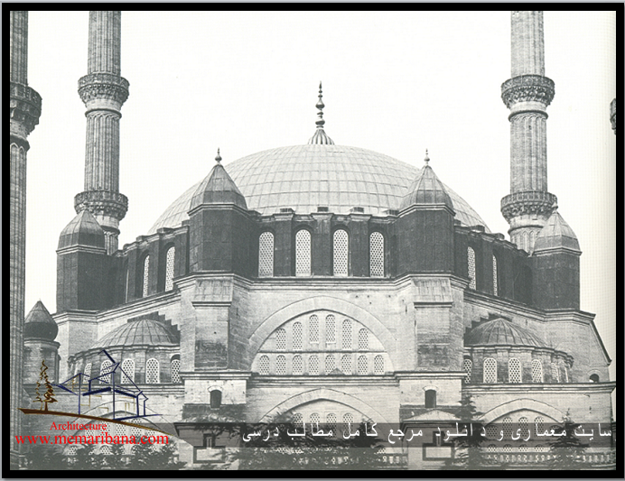 تصویر 21 – مسجد سلیمیه ، ادرنه ، ترکیه ، 1574 م. 
