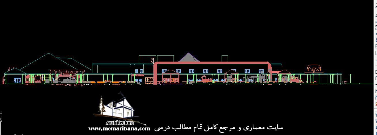 نمای شرقی