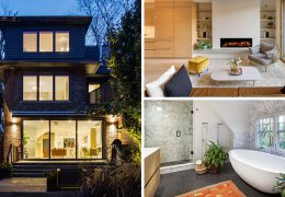 تازه های معماری طراحی خانه ایی در تورنتو را با الگوی معماری معاصر