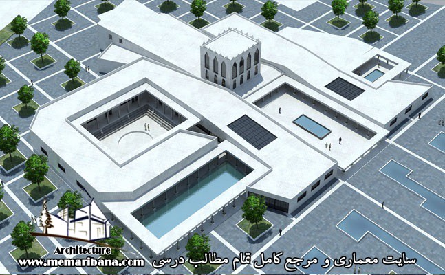 دانلود رساله فرهنگسرای هنر و معماری ایران کامل محصولی از معماری بنا