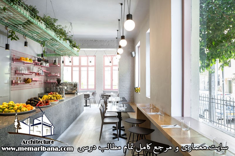 طراحی ویژه کافه غذای ارگانیک در تل آویو، اسرائیل تحریریه معماری بنا